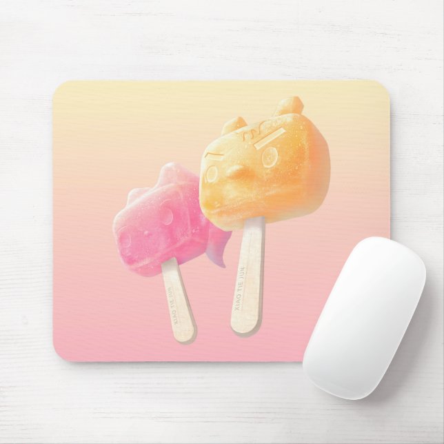 Popsicle Mouse Pad (With Mouse)
