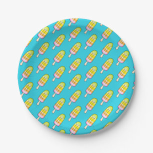 Popsicle Paper Plate