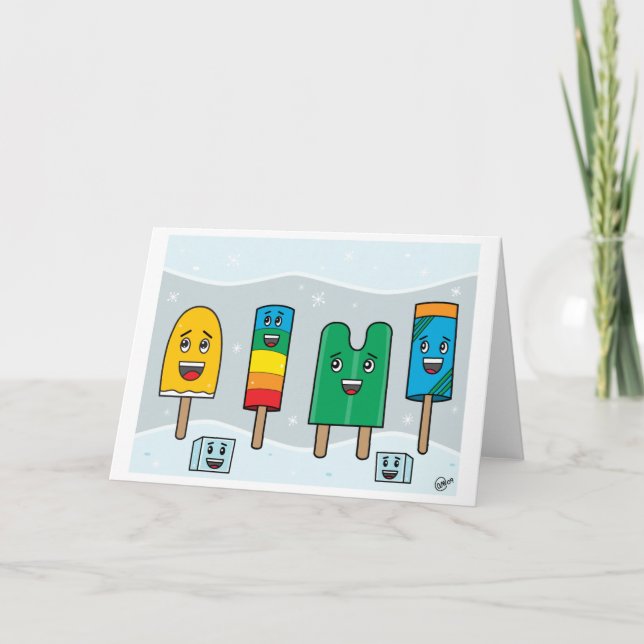 Popsicle Parade - Greeting Card (Front)