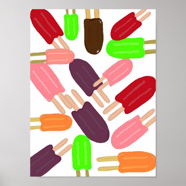 Popsicle Paradise Poster (Front)