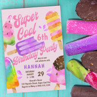 Popsicle Party Any Age Girls Super Cool Birthday