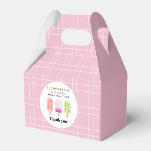 Popsicle Party Favour Box