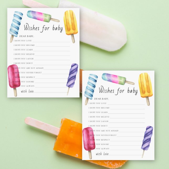 Popsicle - Party game | wishes for baby game (Creator Uploaded)