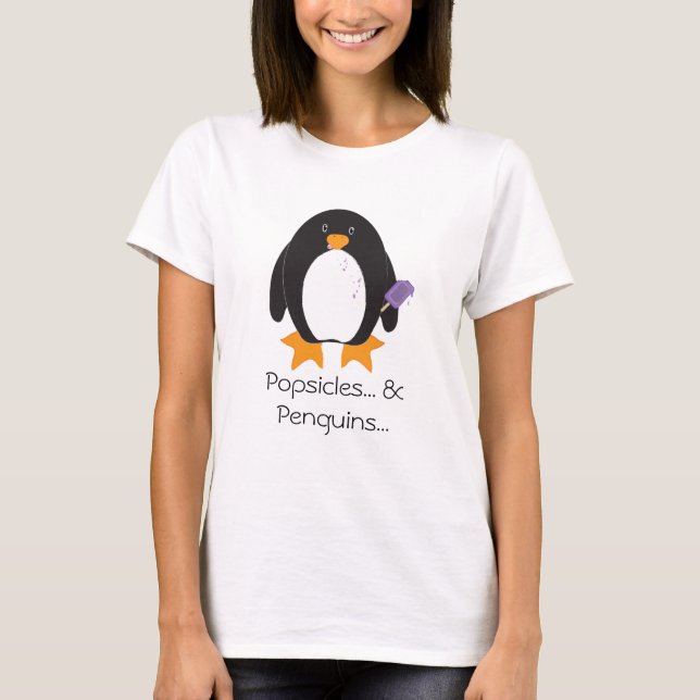 Popsicle Penguin T-Shirt (Front)