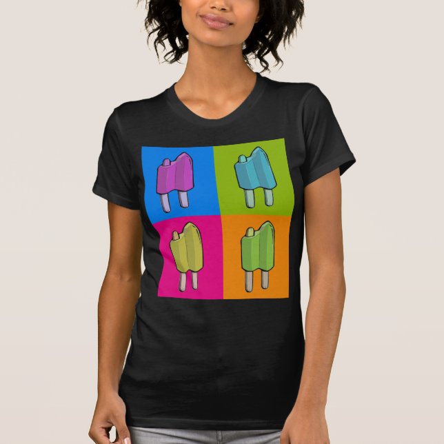 Popsicle Pop Art T-Shirt (Front)