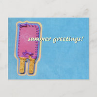 Popsicle Postcard