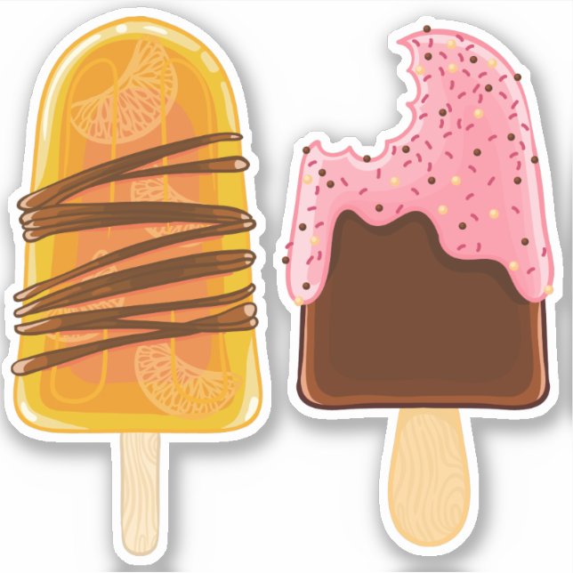 Popsicle stickers (Front)