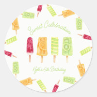 Popsicle Summer Birthday Party