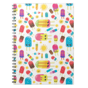 Popsicle Summer Design Notebook