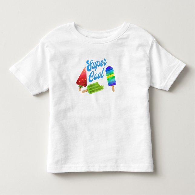 Popsicle Super Cool Boys T-Shirt (Front)