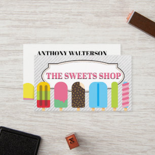 Popsicles and Ice Cream Loyalty Card