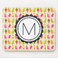 Popsicles and Ice Cream Personalised Monogram