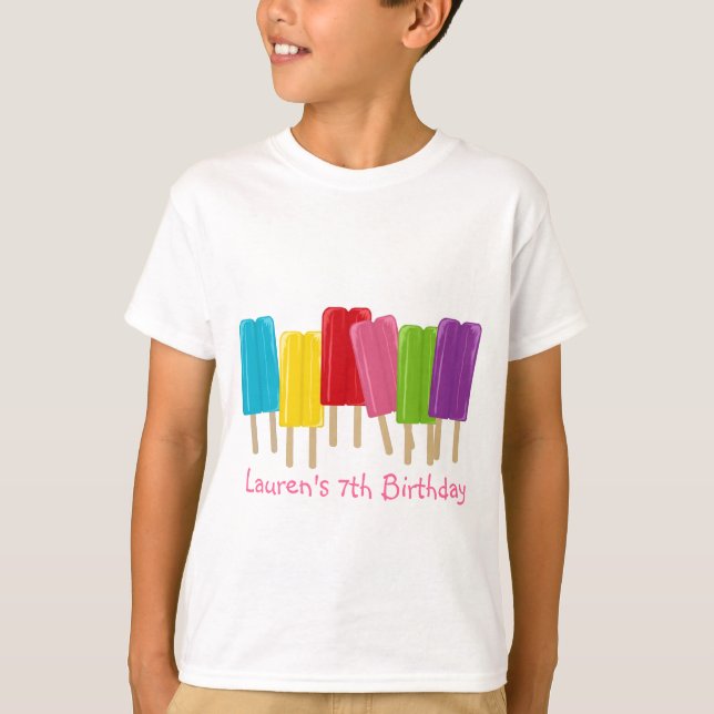 Popsicles and Polka Dots T-Shirt (Front)