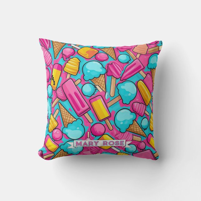 " POPSICLES " CUSHION (Front)