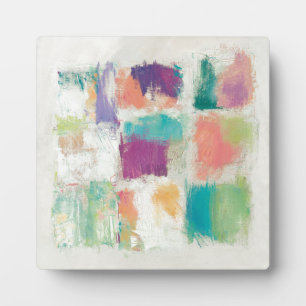Popsicles II Stone Abstract Print Mike Schick Plaque
