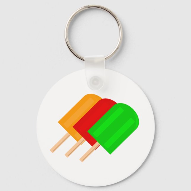Popsicles Key Ring (Front)
