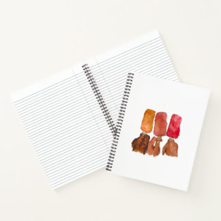 "Popsicles" Spiral Notebook