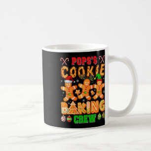 Pops's Xmas Cookie Baking Crew Funny Baker Lover F Coffee Mug