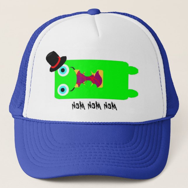 POPTART DINO TRUCKER HAT (Front)