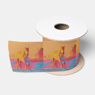popular Animals - Horse 1 Satin Ribbon