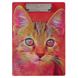 popular Animals -Kittem Clipboard
