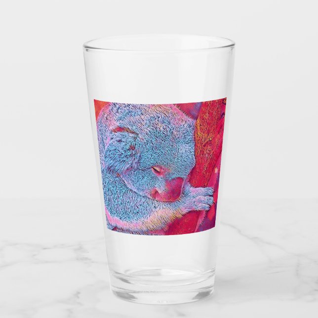 popular Animals - Koala Glass (Front)