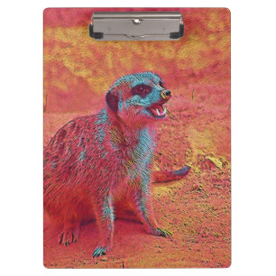 popular Animals - Meerkat Clipboard