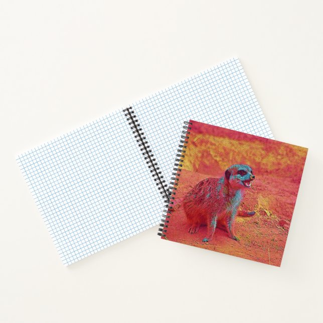 popular Animals - Meerkat Notebook (Inside)