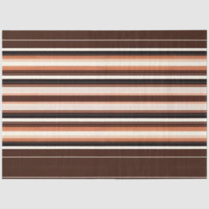 Popular Brown White Linen Texture Collection Tissue Paper