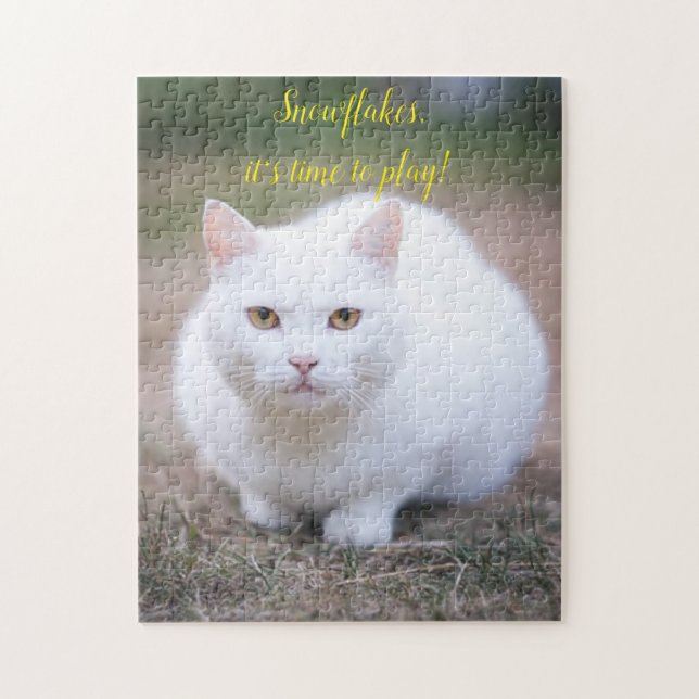Popular Cat Design Gift Jigsaw Puzzle (Vertical)