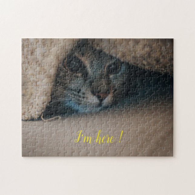 Popular Cat Design Gift Jigsaw Puzzle (Horizontal)