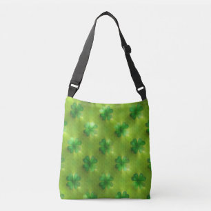 Popular Clover 4 Lists Green Collection Crossbody Bag
