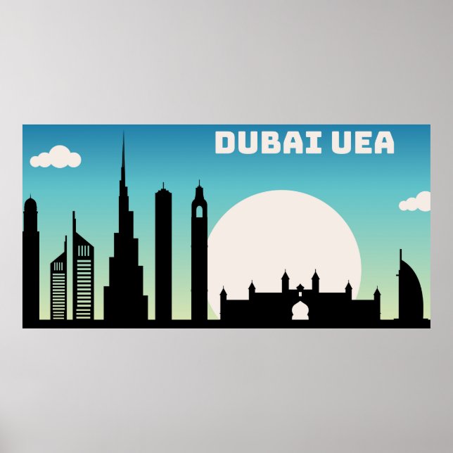 Popular Dubai Poster (Front)