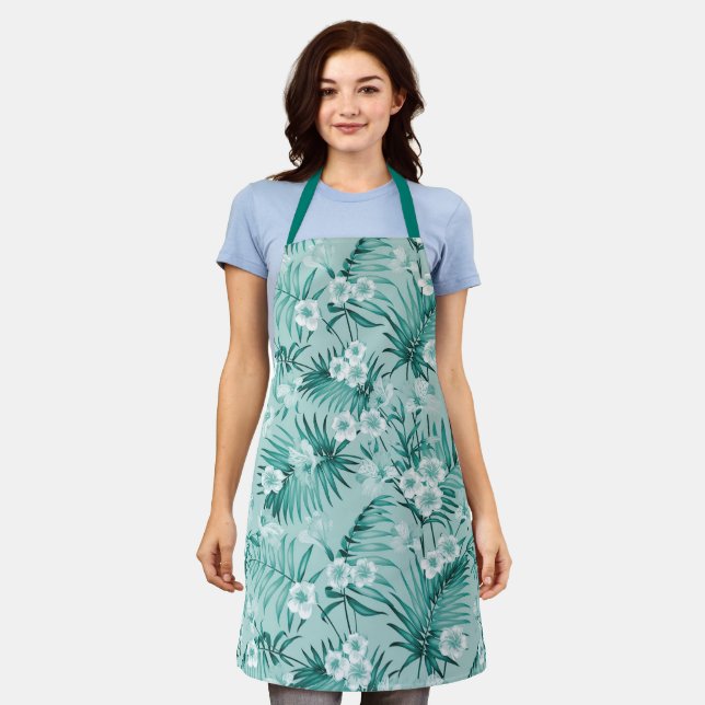 Popular Elegant Floral Apron (Worn)