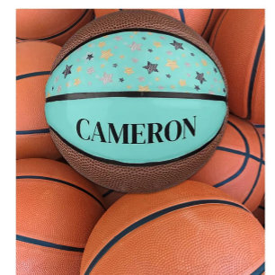 Popular gift!  Fun custom basketball