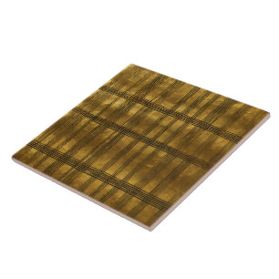 Popular Gold Black Vintage Art Deco Collection Ceramic Tile