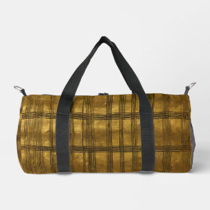 Popular Gold Black Vintage Art Deco Collection Duffle Bag