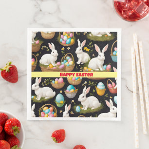 Popular Happy Easter Collection Napkin