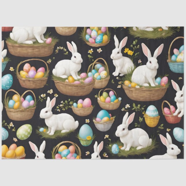 Popular Happy Easter Collection Tissue Paper (Front)