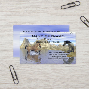 Popular Horses Business Card