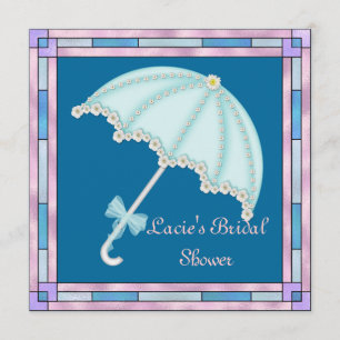 Popular INVITATION BRIDAL SHOWER W/UMBRELLA