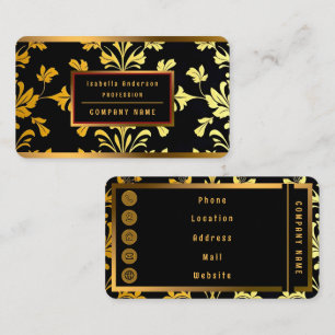 Popular Luxury Elegant Floral Collection Business Card
