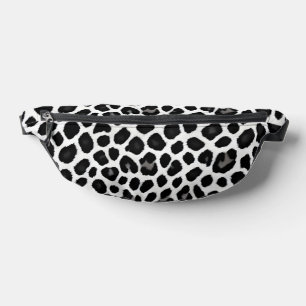 Popular Luxury White Leopard Elegant Collection Bum Bags