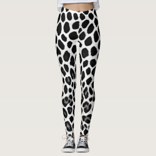 Popular Luxury White Leopard Elegant Collection Leggings