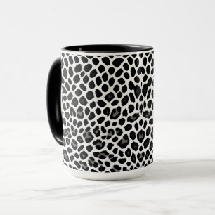 Popular Luxury White Leopard Elegant Collection Mug