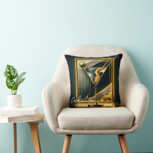 Popular Party Time Neon Personalised Cushion