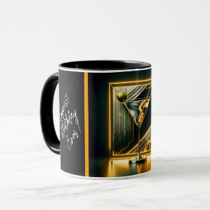 Popular Party Time Neon Personalised Mug