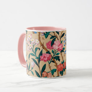 Popular pattern-birds, butterflies, bees... mug