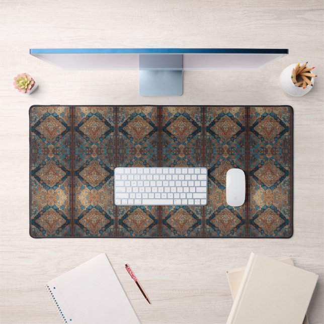 Popular Persian Beautiful Old Pattern Collection Desk Mat (Office 1)