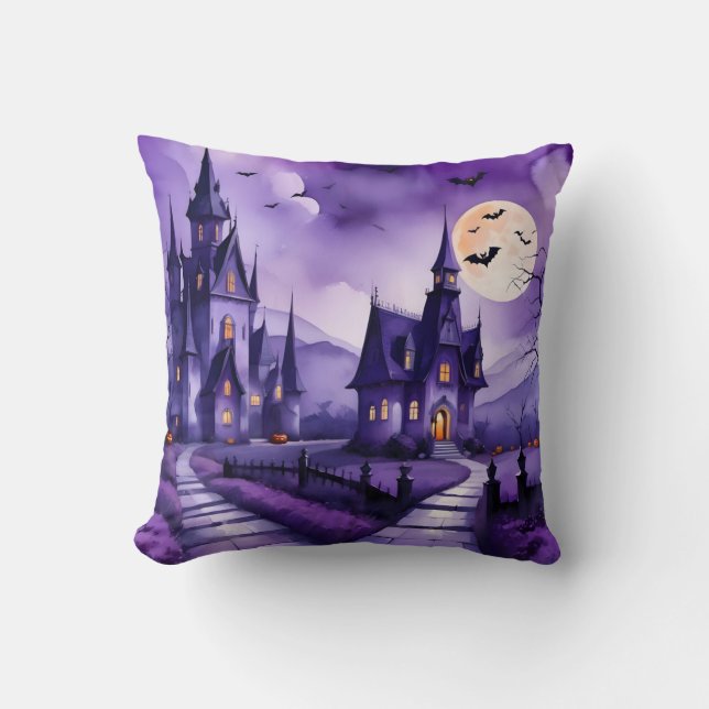 Popular Pumpkin Halloween Autumn Collection Cushion (Front)